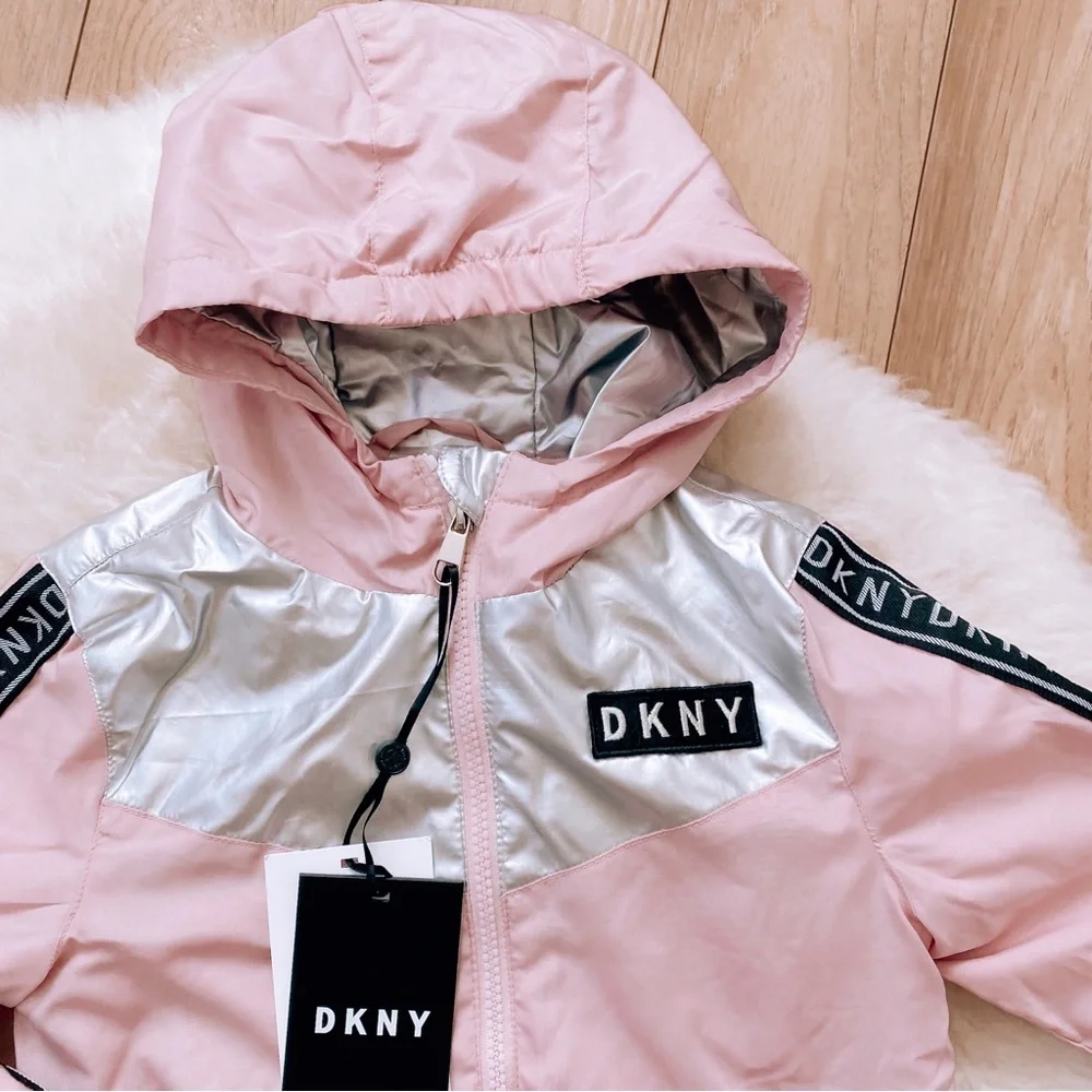 DKNY girls jacket - size 5-6